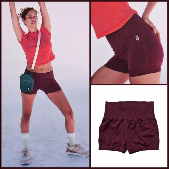 Free People Movement Good Karma Running Shorts - Picture 2 of 13